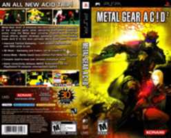 Free download Metal Gear Ac!d 2 [ULUS-10077] PSP Box Art free photo or picture to be edited with GIMP online image editor
